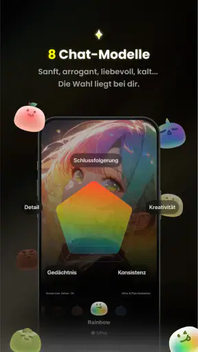 Emochi: Chat mit Charakteren screenshot