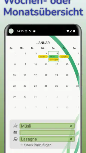 Essen Tagebuch screenshot