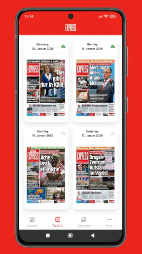Express E-Paper screenshot