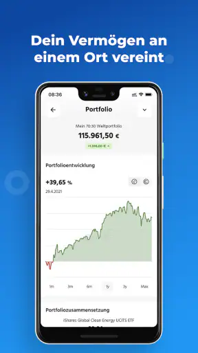 extraETF – ETF, Aktien, Fonds screenshot