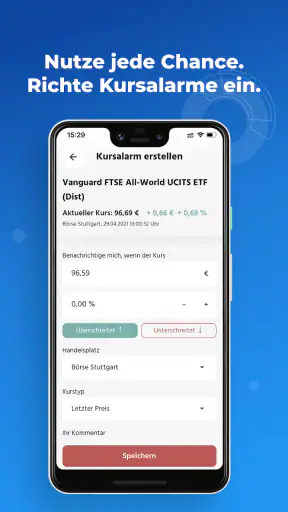 extraETF – ETF, Aktien, Fonds screenshot