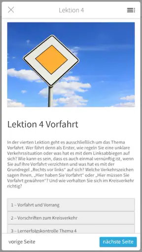 Fahrschulcard screenshot