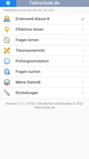 Fahrschule.de 2026 screenshot
