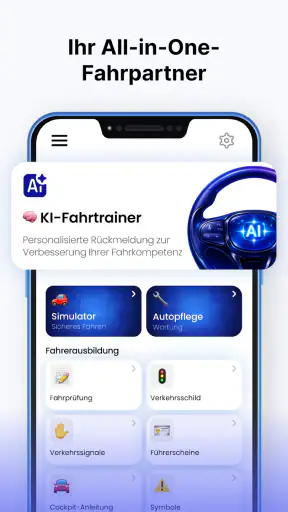 Fahrschultrainer screenshot