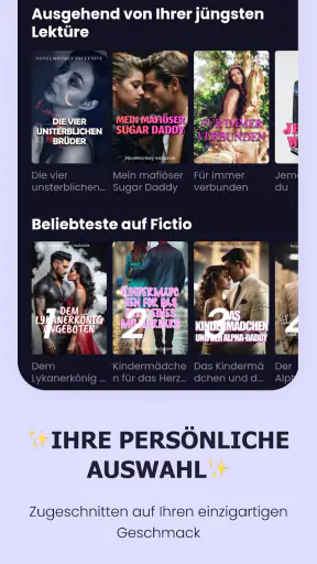 Fictio - Romane auf Deutsch screenshot