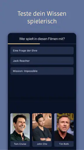 Filmquiz für Filmfans: Deutsch screenshot