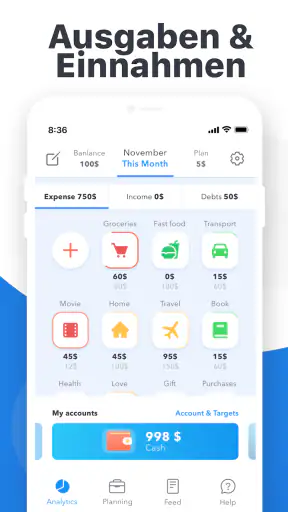 Finanzmanager, Ausgaben & Geld screenshot
