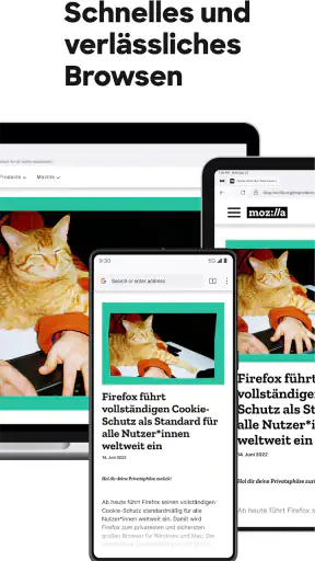 Firefox: Privater Browser screenshot