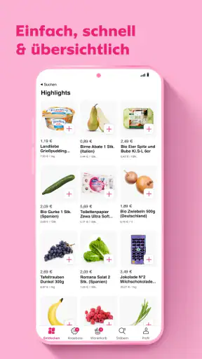 Flink: Lebensmittel in Minuten screenshot