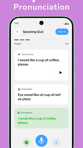 Fluzy: Learn Language with AI screenshot
