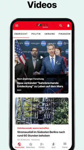 FOCUS online - Nachrichten screenshot