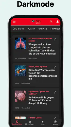 FOCUS online - Nachrichten screenshot