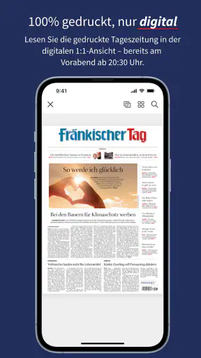 Fränkischer Tag E-Paper screenshot