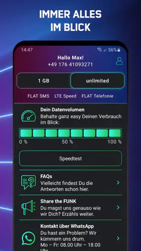 FUNK - Deine Tarif-App screenshot