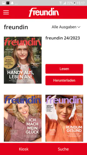 freundin Magazin DE screenshot