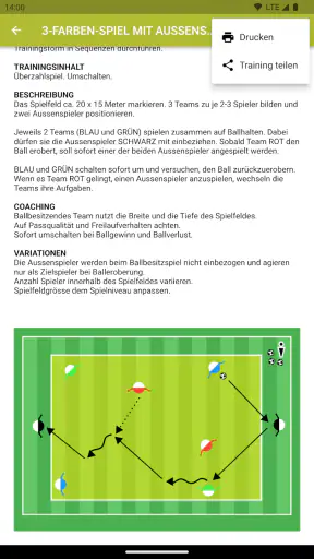 Fussballtrainer screenshot