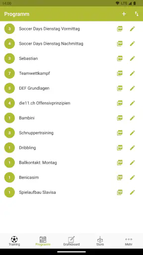 Fussballtrainer screenshot