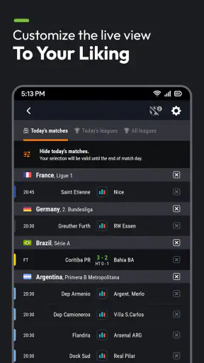 Futbol24 Fußball Livescore App screenshot