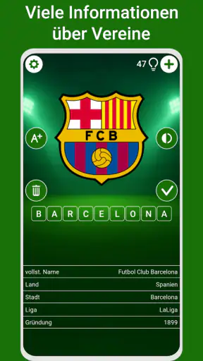Fußball Logo Quiz Fußballklubs screenshot