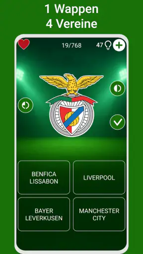 Fußball Logo Quiz Fußballklubs screenshot