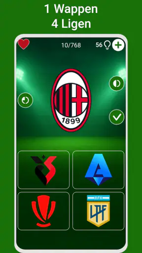 Fußball Logo Quiz Fußballklubs screenshot