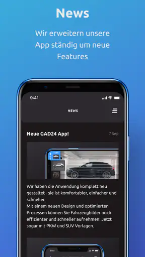 GAD Auto Foto App screenshot