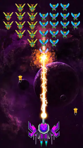 Galaxy Attack  Flugzeugspiel screenshot