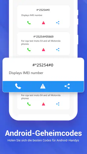 Geheimcodes und mobile Hacks screenshot