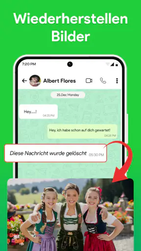 Gelöschte Nachrichten Lesen screenshot