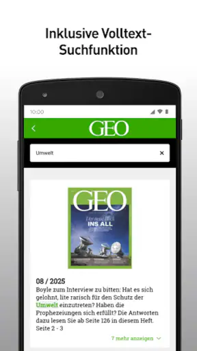 GEO Digital Magazin screenshot