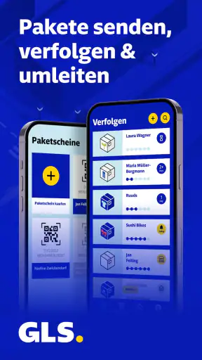 GLS Pakete screenshot