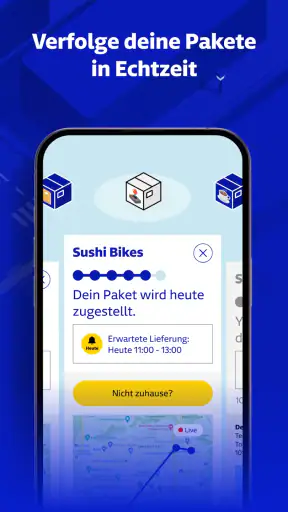 GLS Pakete screenshot