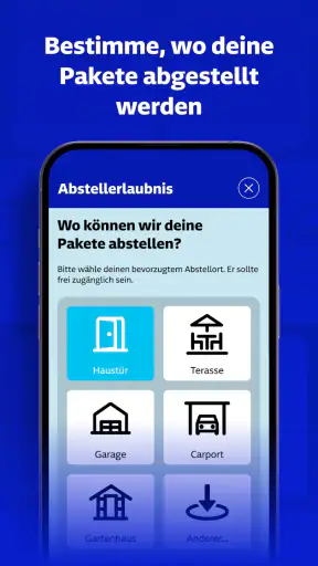 GLS Pakete screenshot