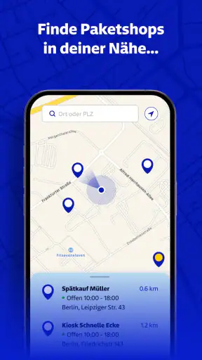 GLS Pakete screenshot