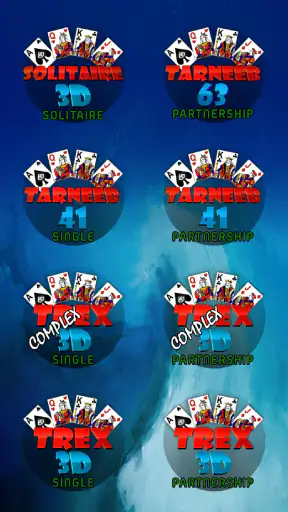 Golden Card Games Tarneeb Trix screenshot
