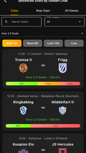 Golden Chat App screenshot