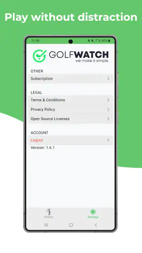 Golfwatch screenshot