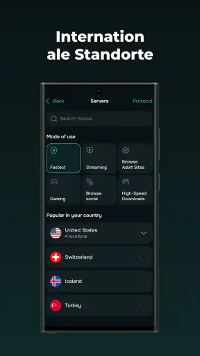Guru VPN: Schnell Privat Proxy screenshot