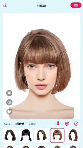 Hairstyle Try On: KI-Frisuren screenshot