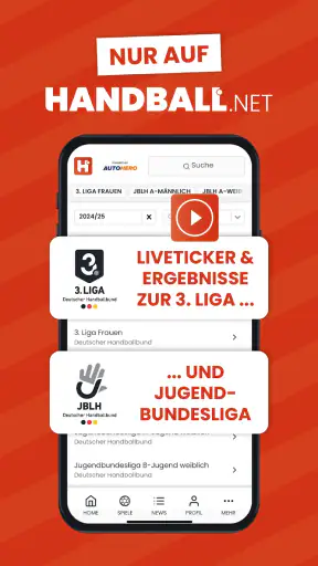 Handball.net screenshot
