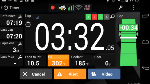 Harry's LapTimer Petrolhead screenshot