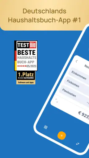 Haushaltsbuch App OnePeek screenshot