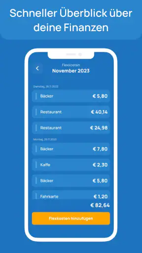 Haushaltsbuch App OnePeek screenshot