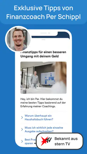 Haushaltsbuch App OnePeek screenshot