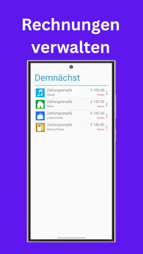 Haushaltsbuch & Ausgaben screenshot