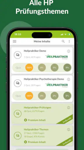 Heilpraktiker Prüfungen screenshot