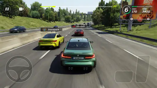 Highway Racer Pro - Auto Spiel screenshot