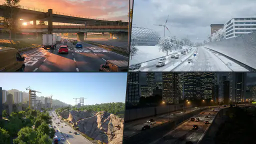 Highway Racer Pro - Auto Spiel screenshot