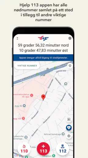 Hjelp 113 screenshot