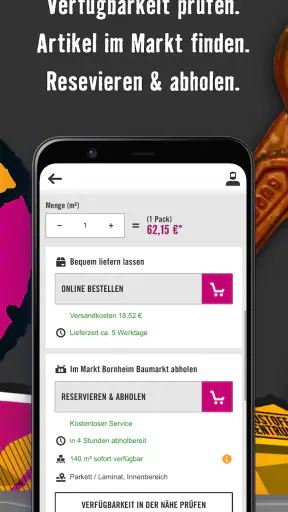 HORNBACH screenshot